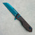 Heretic Knives Jinn Manual Button Lock Carbon Fiber Handle Metallic Teal Magnacut Blade H213-MT-CF