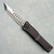 Marfione Custom Combat Troodon LT Black Hefted Alloy Handle Flamed Titanium Accent Cracked Ice Hellhound Tanto Blade