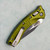 Microtech Amphibian Mini RAM-LOK S/E Frag OD Green Aluminum Standard 137MRL-1FROD