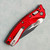 Microtech Amphibian Mini RAM-LOK S/E Frag Red Aluminum Standard 137MRL-1FRRD