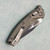 Microtech Amphibian Mini RAM-LOK S/E Frag Natural Clear Aluminum Standard 137MRL-1FRNC