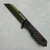 Heretic Knives Jinn Manual Button Lock Carbon Fiber Handle Metallic Green Magnacut Blade H213-MG-CF
