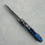 Microtech Marfione Select MSI Mini RAM-LOK Antique Blue Titanium Handle Apocalyptic Standard Blue Accent 210M-10APMS2