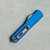 Microtech UTX-70 Gen IV Spartan Blue Stonewash Standard 12494-10BL