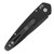 Pro-Tech Newport Black Handle w/ Carbon Fiber Inlay DLC Blade 3416
