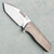 Medford Primus Tanto Frame Lock Tumbled Titanium Handles Tumbled 3V Blade