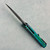 Pro-Tech Malibu Button Lock Flipper Wharncliffe Northern Lights Anodized Handle DLC Blade American Edge Exclusive AE.MALIBU.3