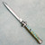 Frank Beltrame 11" Italian Stiletto Auto Abalone Handles Polished Dagger Blade