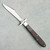Tuna Valley Cutlery Co Mountain Cougar Exterior Buffalo Horn Satin Clip Point 154CM Blade