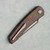 Sharknivco Custom Waka V4.9 Liner Lock Flo Party Camo Carbon w/ Pink Titanium Liners RWL34 Polished Stonewash Blade