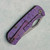 McNees Knives Little Dixon Frame Lock Rocked Violet Titanium Handle Matte Stonewash Magnacut Blade