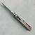 Chaves Knives Redencion Street Integral Stonewash Titanium Handles w/ Stonewash Titanium Inlay Belt Satin Drop Point Blade