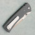 Chaves Knives Blue Label Redencion 229 Liner Lock Grey G-10 Handles Satin Elmax Tanto Blade