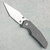 Chaves Knives Jake McCoy Omega Street Blue Label Grey G-10 Handles Satin Blade