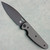 Chaves Knives Brad Blount Phase 229 Blue Label Grey G-10 Handle Black PVD Blade