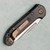 Microtech Marfione Select LUDT T/E Gen III Carbon Fiber Handle Stonewash Standard Flamed Titanium Accent 1136-10MS16
