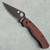 Spyderco Paramilitary 2 Salt Compression Lock Lava Flow Fat Carbon Handles Black MagnaCut Blade (Pre-owned)