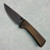 Chaves Knives RCK9 Fanatic Edge Mod Frame Lock Distressed Bronze Cerakote Titanium Handles Black Cerakote M390 Blade