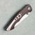 Tuch Knives Coho Liner Lock Vintage Bakelite Handle Hand Satin Blade