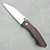 Tuch Knives Coho Liner Lock Vintage Bakelite Handle Hand Satin Blade