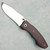 Tuch Knives Steelhead Liner Lock Vintage Bakelite Handle Hand Satin Blade