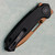 Vosteed Zander Vanchor Lock Black Aluminum Handle Copper Dune Blade A4601