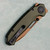 Vosteed Zander Vanchor Lock Olive Green Aluminum Handle Copper Dune Blade A4604