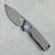 Vosteed Porcupine Top Liner Lock Gray G10 Handle Destroyer Gray Blade A2607