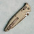 Microtech Socom Ram-Lok T/E Champagne Gold Frag Standard 161RL-1FRCG-C19Z23