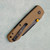 Vosteed Raccoon 2.0 Top Liner Lock Sand G10 Handle Blackwash Blade A2927