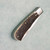 Mike Zscherny Custom Bullet Trapper R-1173 Pattern Stag Handles Hand Rubbed CPM154 Blades