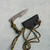 JKK Customs Splinter Fixed Blade Neck Knife Rock Grind