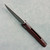Sharknivco Custom Waka V4.9 Frame Lock Maroon Camoquartz/Titanium Handle RWL34 Polished Stonewash Blade