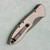 Piranha Fusion Auto S/E Titanium Handle Tactical Black Blade