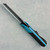 Vero Engineering Avid 2 Liner Lock Aqua/Black G10 Handle Blackwashed Blade (Pre-owned)