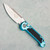 Microtech LUDT S/E Gen III Turquoise Stonewash Standard 1135-10TQ (Pre-owned)