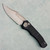 Heretic Knives Wraith V4 Auto Bowie Black Handle w/ Black Grip Tape Inlays Bead Blast Standard Blade H002-3A (Pre-owned)