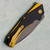 Kansept Helix Liner Lock Black G10/Bronze Handle Blackwashed Blade (Pre-owned)