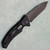 Ontario OKC XM Strike Fighter Auto Black Handles Black Tanto Serrated Blade (Pre-owned)