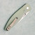 Three Rivers Manufacturing TRM Atom Liner Lock 3D Sunburst Jade G10 Scales Stonewashed MagnaCut Blade