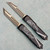 Microtech Ultratech Molon Labe Hellhound and Warhound Set Bronzed Apocalyptic Standard Signature Series 119-13SETMLS (Pre-owned)