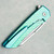 MachineWise Mojave Frame Lock Flipper Aqua Titanium Stars Texture Handle Stonewashed S90V Blade