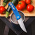 Pro-Tech Brend Classic Auto Diamond Textured Blue Handle Stonewash MagnaCut Blade WB1105-BLUE