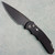 Pro-Tech TR-4 F3 Feather Textured Black Handle DLC MagnaMax Blade T4106 F MM