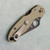 Spyderco Para 3 Compression Lock Tan G-10 Handles Black CPM-20CV Blade C223GPTNBK (Pre-owned)