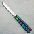 Squid Industries Krake Raken Balisong Satin Tanto Northern Lights AE Exclusive