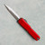 Microtech UTX-70 Gen IV D/E Red Stonewash Standard 11474-10RD