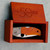 Spyderco Native 5 Lock Back Amber Bone Handles w/ Mosaic Damascus Bolsters Satin S90V Blade 50th Anniversary Sprint Run C41BA50TH
