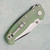 Demko MG AD20 XXX Clip Point Shark Lock Natural G10 Handle Stonewash 3V Blade Thumbstud