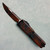 Microtech UTX-85 Gen IV S/E Topographic Black/Orange Camo Standard Signature Series 12314-1TPBKORCS